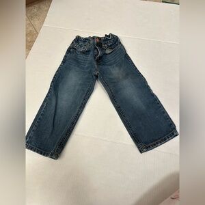 Ruum Classic Blue Denim Jeans 3T adjustable waist loose fit